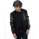 MICHAEL B JORDAN KOBE DESTROYER XXIV STYLISH BATTLE FAUX LEATHER SLEEVES JACKET - The Jacket Planet