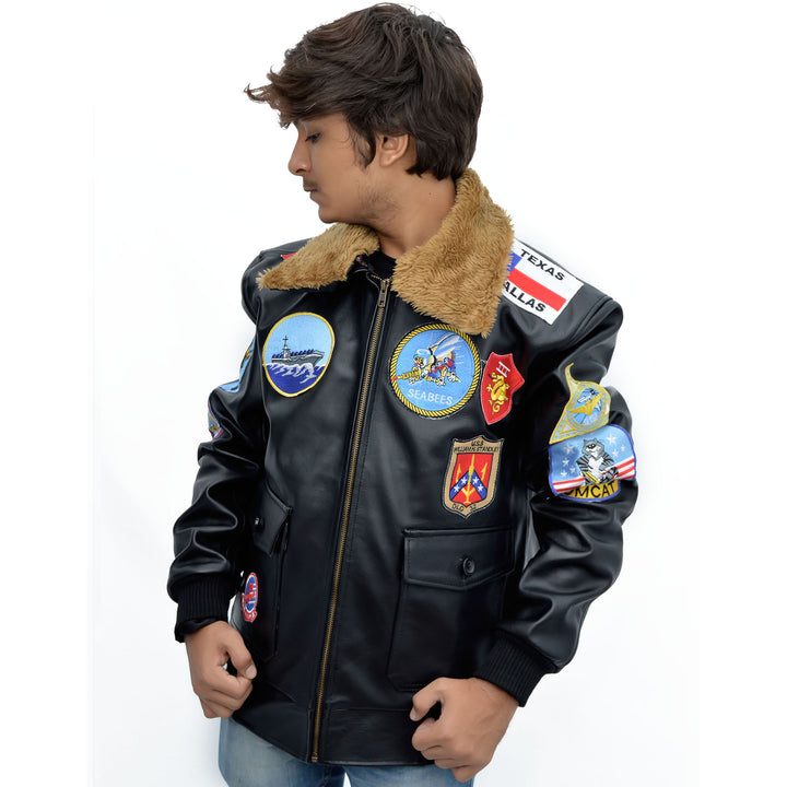 Tom Cruise Top Gun Cow Stylish Leather Jacket - The Jacket Planet