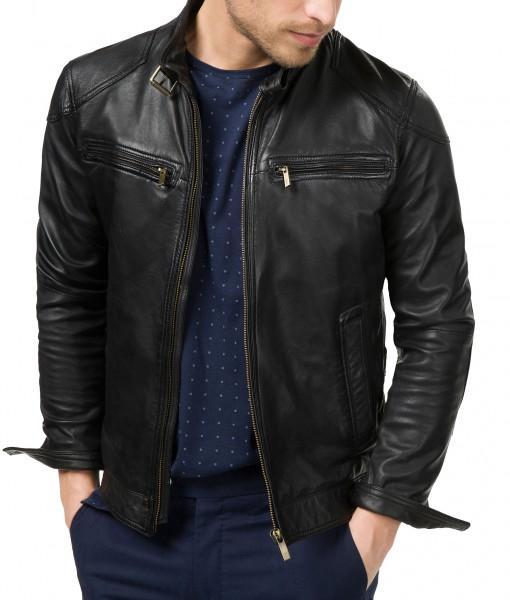 Men Biker Leather Jackets: Bluster - The Jacket Planet