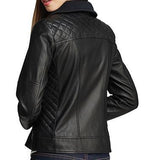 Women Classic Faux Leather Jackets: Diamond - The Jacket Planet