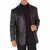 Super Johnny Men Faux Leather Blazers