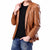 Super Mildy Men Faux Leather Blazers