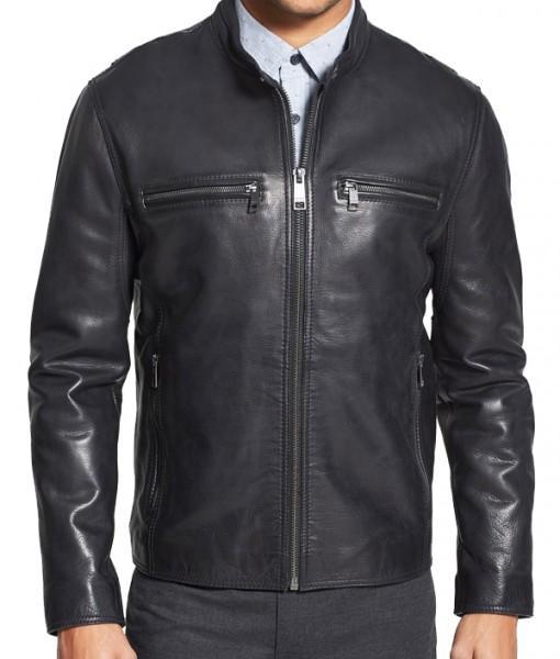 Super Obey Men Classic Real Leather Jackets