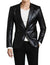 Faux Super Slimsilky Men Leather Blazers
