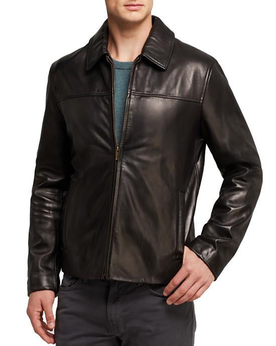 Super Smooth Men Classic Real Leather Jackets