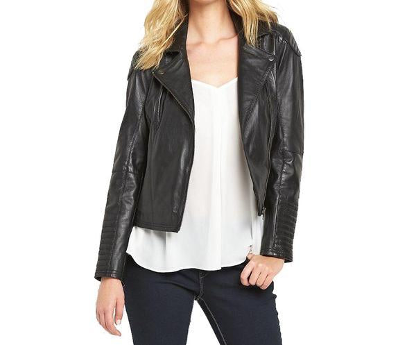 Women Biker Real Leather Jackets: Venson - The Jacket Planet