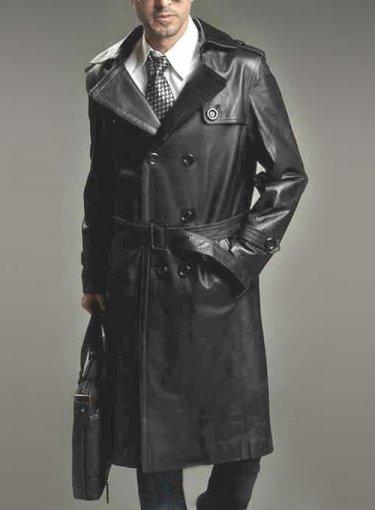 LEATHER LONG  COAT PU Faux