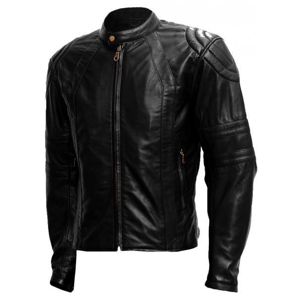 Men's Super Soft Black Sheep Leather Jacket