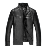 Faux High Quality New Style Brand Luxury Fashion Men's Leather Jacket - The Jacket Planet