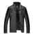 Faux High Quality New Style Brand Luxury Fashion Men's Leather Jacket