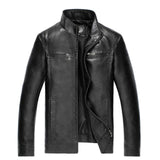Faux High Quality New Style Brand Luxury Fashion Men's Leather Jacket - The Jacket Planet