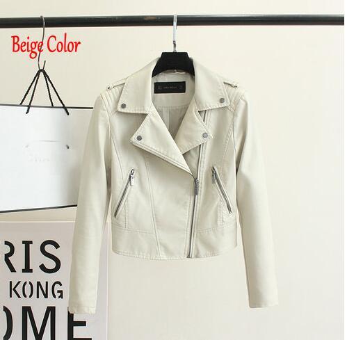 Brand Motorcycle PU Leather Jacket Women - The Jacket Planet