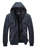 Autumn PU Leather Jackets Men ize - The Jacket Planet