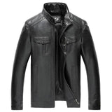 AIBIANOCEL Brand New Mens Real Leather Jackets - The Jacket Planet