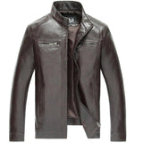 AIBIANOCEL Brand New Mens Real Leather Jackets - The Jacket Planet