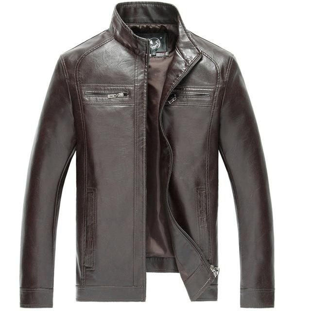 AIBIANOCEL Brand New Mens Real Leather Jackets - The Jacket Planet
