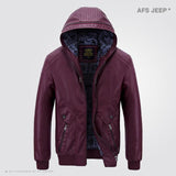 Autumn PU Leather Jackets Men ize - The Jacket Planet