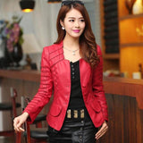 Autumn Real leather jacket women casual long - The Jacket Planet