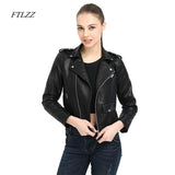 Ftlzz Faux Leather Jacket Women - The Jacket Planet