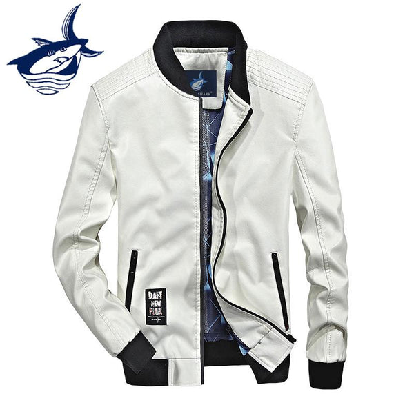 New Arrival Brand Tace & Shark Faux Leather Jacket
