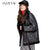 JAZZEVAR high fashion street women's PU leather jacket