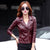 Women's Real Leather Jacket  Spring