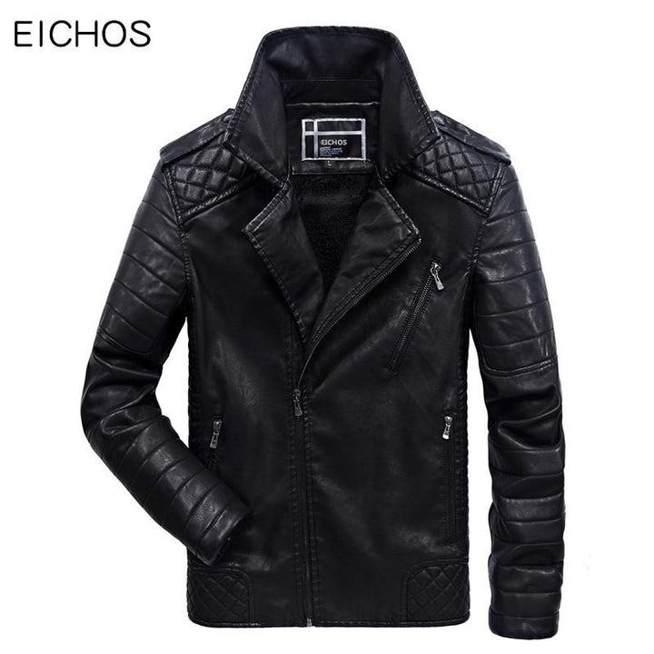 EICHOS Men's Faux Leather Jacket - The Jacket Planet