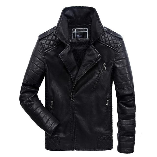 EICHOS Men's Faux Leather Jacket - The Jacket Planet