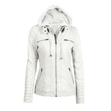 Autumn Winter Women Faux Leather Jacket - The Jacket Planet