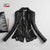 Maylina Plus Size Autumn  Leather Jacket  Women