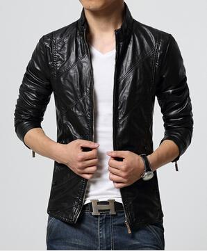 Autumn Soft Faux Leather Jackets Men - The Jacket Planet