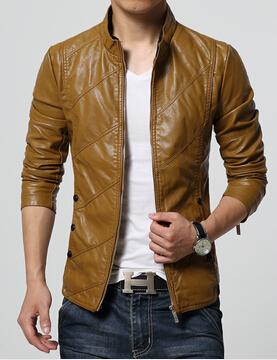 Autumn Soft Faux Leather Jackets Men - The Jacket Planet