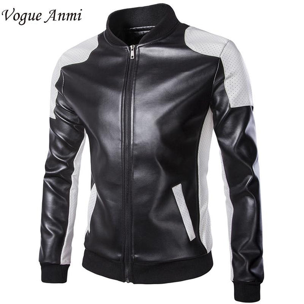 Tetra Stylish Mens Faux PU Leather Jacket